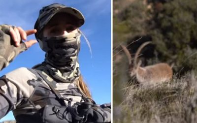 Este apasionante vídeo muestra la dificultad de la caza con arco en montaña