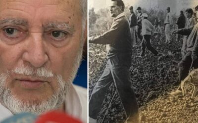 Comparte esta foto de Julio Anguita cazando para desear que se recupere: «Siempre ha defendido la caza social»