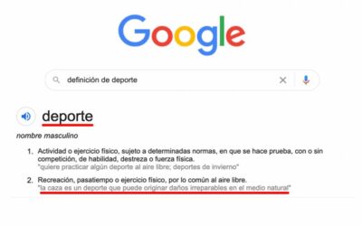 Google escucha a los cazadores y «actualizará» la definición de deporte que atacaba a la caza