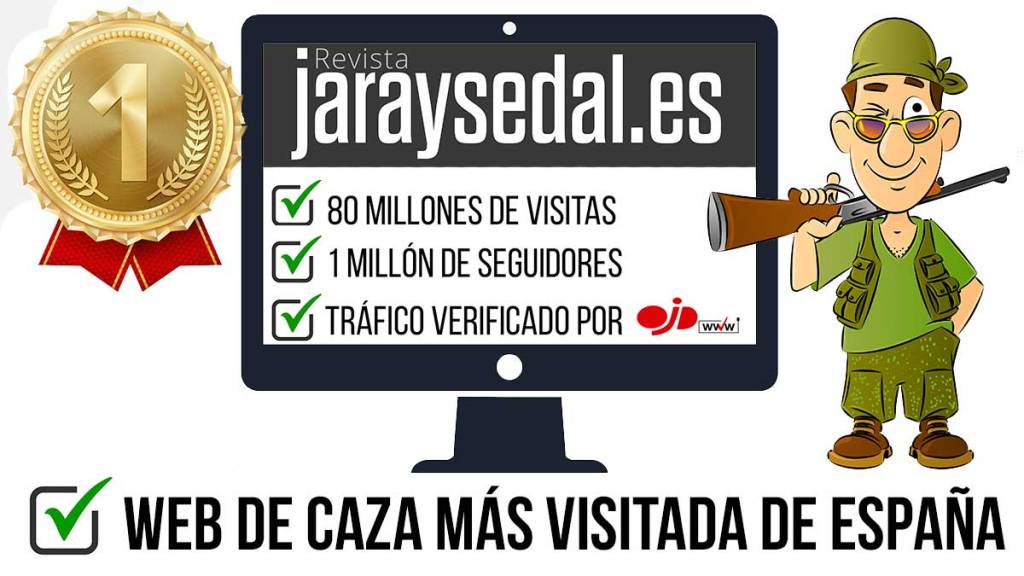 Jara y Sedal, la web de caza más visitada de España con 80 millones de visitas